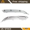 Bumper Trim Set Engine Chrome Plastic Front Upper For 2005-2010 Chrysler 300