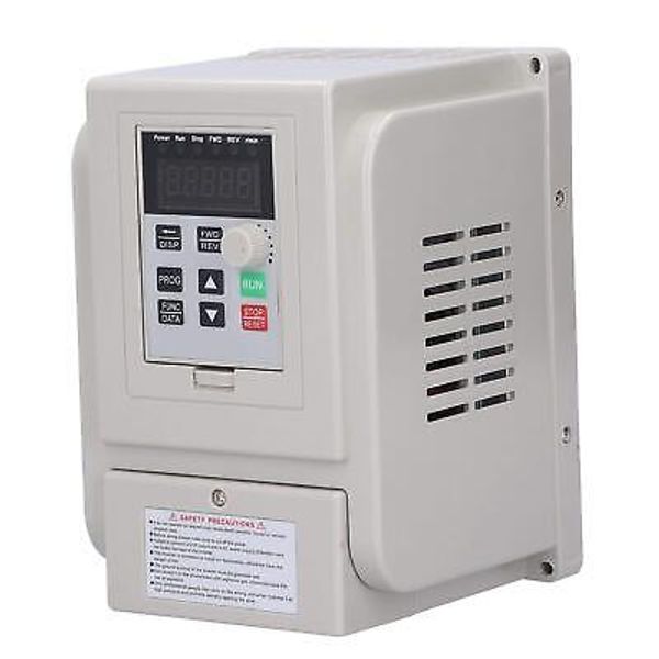 VFD Inverter, Single to 3 Phase Frequency Converter Single Phase 110VAC Input...