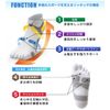 Phiten Socks, Round Toe, Various Sizes