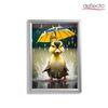 Deflecto A4 size with a 25mm Profile Water Resistant Snap frame - Silver
