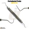 MEDENTRA Dental Perio Explorer Probe UNC15/23 Color Coded Hollow Handle