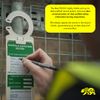 BearTOOLS Scaffold Inspection Record Kit Clear Easy Access Quality Waterproof (10 Inserts (Only))