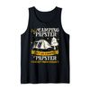 Camping Papster Much Cooler Gift For Papster Tank Top