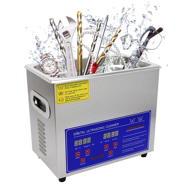 Ultrasonic cleaning machine, 3Lwith Digital Timer and Heater,Ultrasonic cleaner