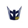 100percent 100% Status Midnight Meteor Helmet Visor, Blue, One Size