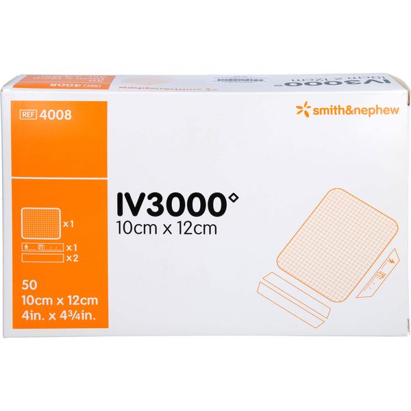 OPSITE I V 3000 10CMX12CM, 50 St VER