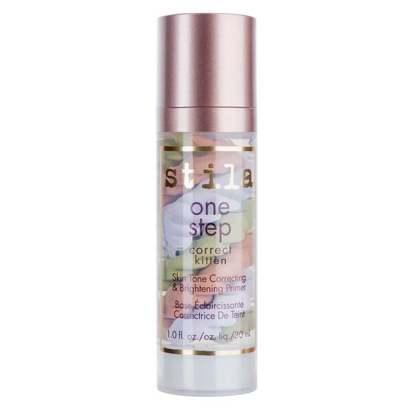 Stila One Step Correct Skin Tone Correcting & Brightening Primer Serum, Make Up Primer Neutralises Redness and Sallowness to Even Out Complexion, Face Primer to Hide Blemishes