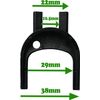 Universal Paper Towel Dispenser Replacement Key 38mm Fork & 22mm Fork [10 Keys]