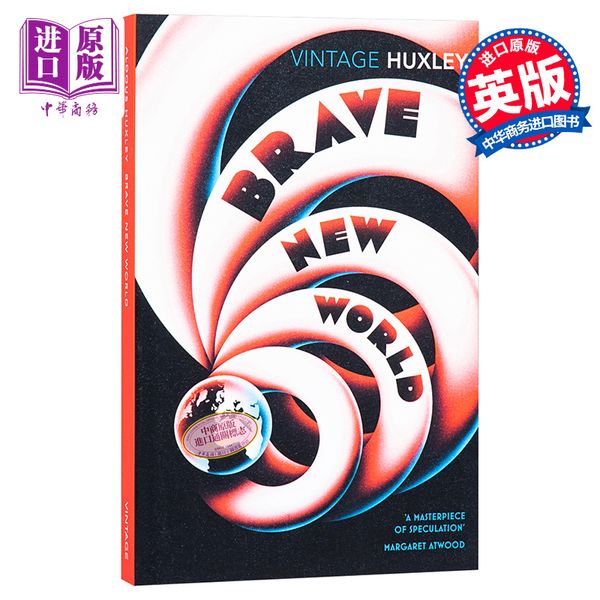 【中商原版】美丽新世界 英文原版 文学小说 Brave New World Aldous Huxley 赫胥黎作品 二十世纪经典的反乌托邦文学之一