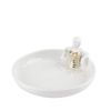 Porcelain stories bowl "Swimming pool"