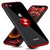 iPhone SE3 Case, iPhone SE2 Case, iPhone 8 Case, iPhone 7 Case, Ring Included, Clear, Shockproof, Stand Function, Transparent, TPU Car Holder, Drop Prevention, Dustproof, Thin, Lightweight, One-Piece,