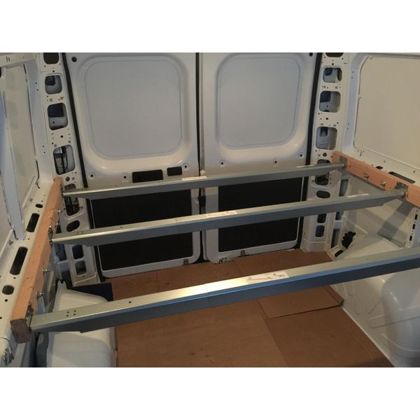 3x Beam Camper Van Full Bed Central Support Adjustable 55" to 79" Sleeper