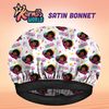 Karma's World White Hearts Satin Bonnet
