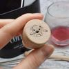 19mm 'Grumpy Boxer Dog' Wooden Bottle Stopper/Cork (BS00020014)