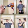 JFIT Deluxe Multi Exercise Doorway Pull-Up Bar with Comfort Grips, 40-Inch