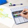 MILAN® Metallic Case 12 Watercolors Half Godet