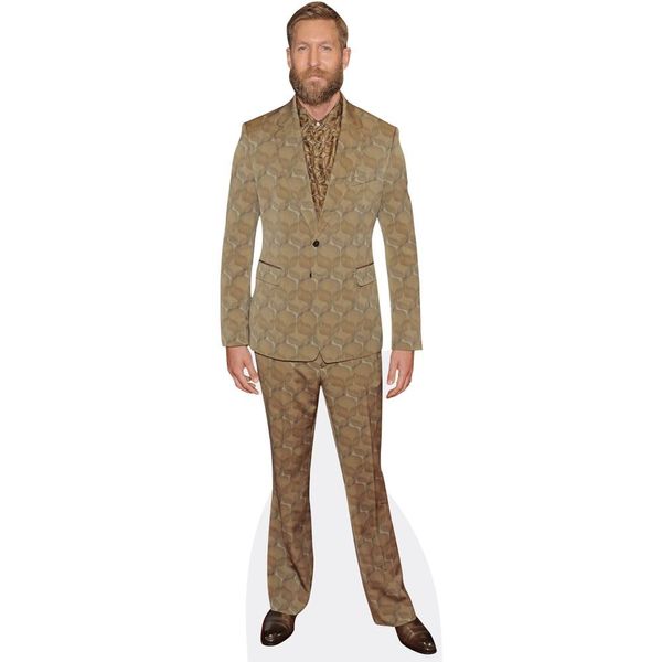 Calvin Harris (Light Brown Suit) Mini Size Cutout