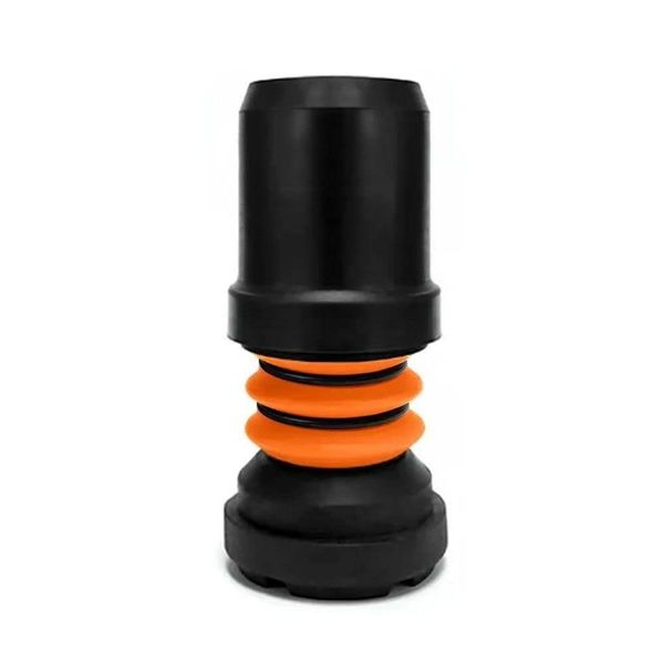 Flexyfoot Shock Absorbing Crutch Ferrule - Black - 16mm