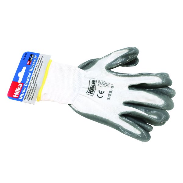 Hilka 75030008 Nitrile Coated Work Gloves