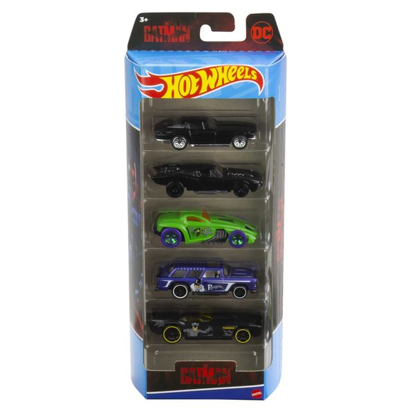 Hot Wheels Batman 5 car pack
