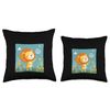 Dream Big Like a Lion with this Dandelion Touch Throw Pillow