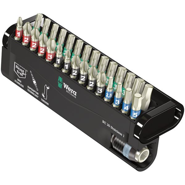 Wera 071109 Bit-Check TS Torsion Stainless Steel 071109