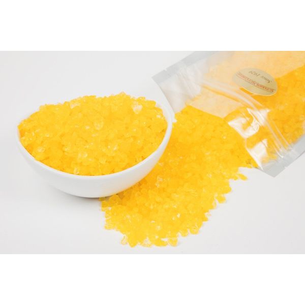 Lemon Rock Candy Crystals (1 Pound Bag)