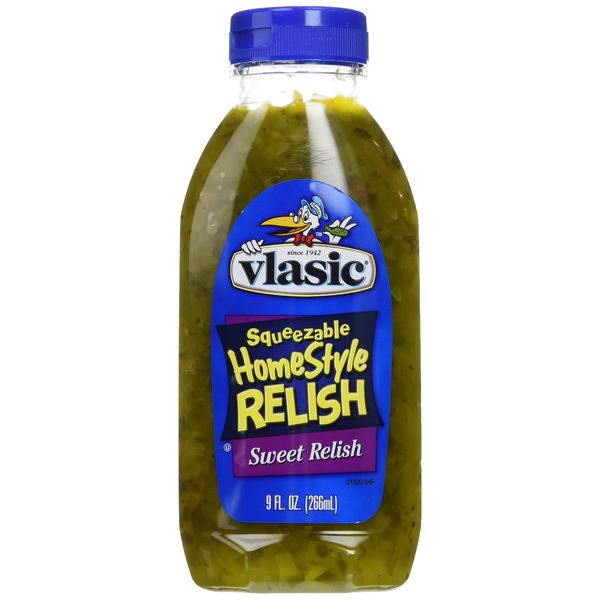 Vlasic, Home Style Sweet Relish, 9-Ounce Bottle (Pack of 3)