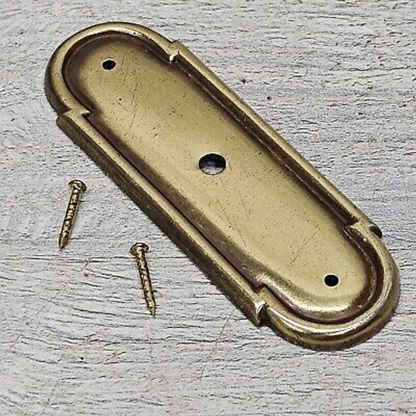 Lot Of 7 Belwith P278-LP Antique Brass Kitchen Cabinet Drawer Door Backplate