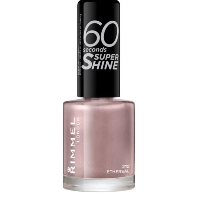 Rimmel London 60 Seconds Super Shine Nail Lacquer 210 Ethereal