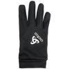 Odlo Unisex Gloves with E-Tip Stretch Fleece Liner Eco, Black, L
