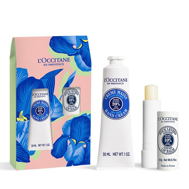 [Gift] Shea Butter Hand Cream &amp; Stick Lip Balm Duo