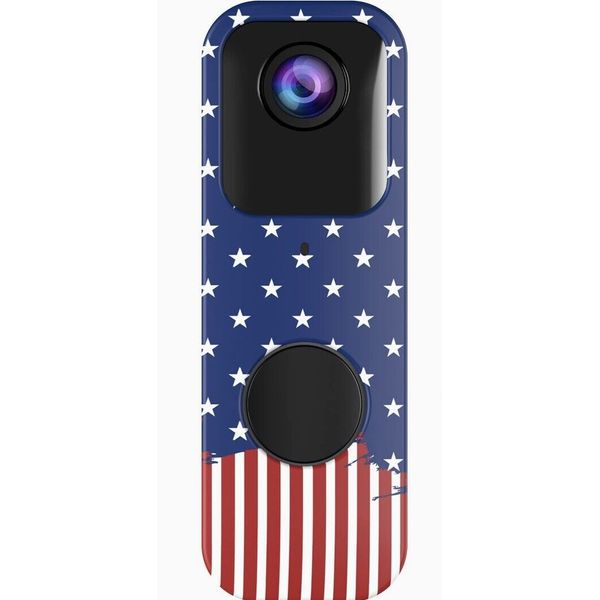 Blink doorbell camera American Flag faceplate