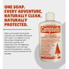 Sierra Dawn Campsuds with Citronella, Lavender, Peppermint Oil Deters Insects, Insect Deterrent, Outdoor Soap Biodegradable Environmentally Safe All Purpose Cleaner, Camping Hiking Backpacking Travel