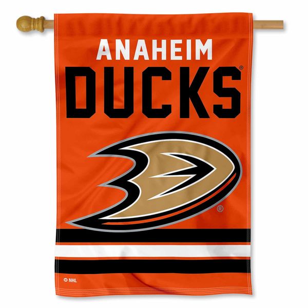 WinCraft Anaheim Ducks Double Sided Banner House Flag
