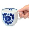 White Pottery Bloom/Bloom Bouquet Mug 360ml