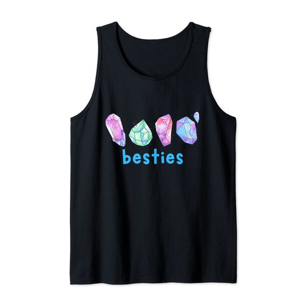 Crystal Besties (Pastel Colors) Tank Top