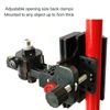 Magnetic Pivoting Base, Multi Functional Fine Tuning Head Adjustable Support Laser Level Adapter with Magnetic Base 360 Degree ABS Material for Wall Ceiling Mounted