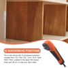 Right Angle Attachment Electric Screwdriver Repair 90 Degree Corner Device Screwdriver Socket Adapter Drill Bit Corner Adapter (Orange)