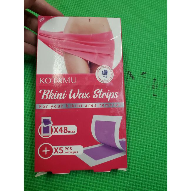 Kotamu bikini wax strips 48 count x5 brand new Lavender Oil