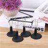 6Pcs Doll Stands Display Holder Doll Bracket Support Teddy Bear Stand for 15cm Doll-Black