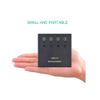 USB Switch Selector 4 Computers in Sharing 2 USB Devices Out Controller USB 2.0 Peripheral Switcher Box Hub for Mouse Keyboard PCs Scanner Printer with Button Swapping and 4 Pack USB A to B Cable