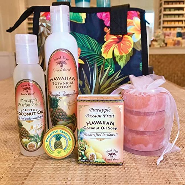 Pineapple Passion Fruit - Moisturizing Bath and Body Coconut Oil - Island  Soap & Candle Works