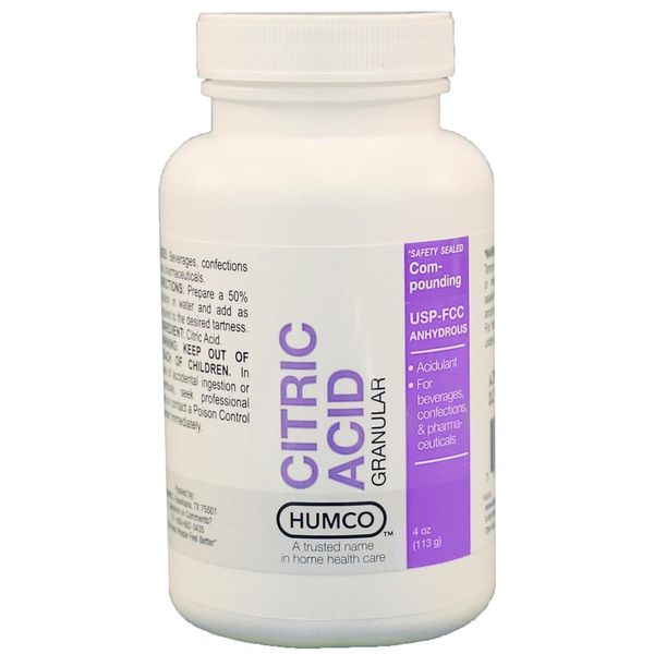 Humco Citric Acid Compounding Agent- 4oz