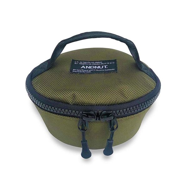 &NUT SIERRA-CUP CASE [OLIVE] AND NUT SHERA CUP CASE, green