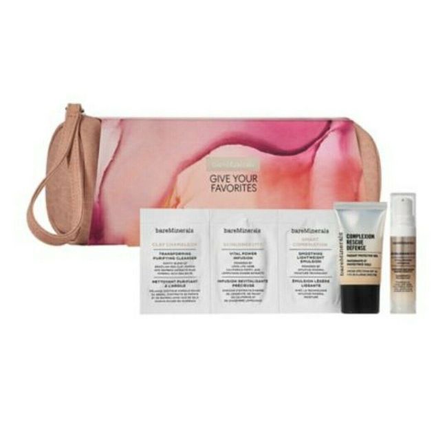 New bareMinerals Give Your Favorites 3 Piece Skin Care Set Skinlongevity, Veil