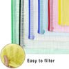 24pcs Plastic Wallets A4 Zip Wallet Ziplock Bags Zip Folder Zipper Bag A5 Zipped Wallets Document Folder