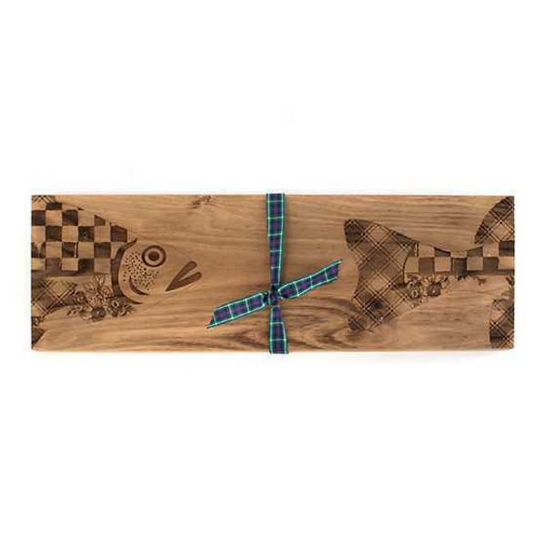 Brand New Mackenzie Childs Fish Serving Board - Charcuterie