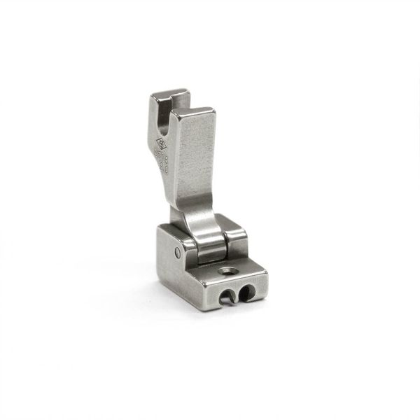 Flat Front Hinged Invisible Zipper Foot for Industrial Sewing Machines