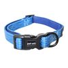Adjustable Dog Collar with Neoprene Padding Features a Durable D Ring, in Adorable Designs. (Pawfect Waves, Extra Small)